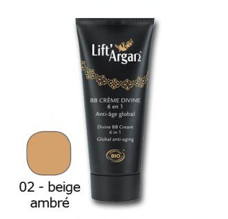 BB crème divine beige ambre- 40ml - Lift Argan