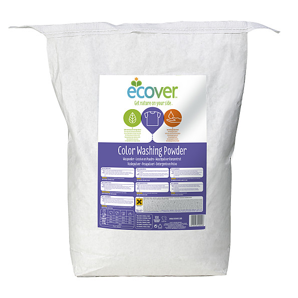 Lessive Poudre Couleurs Vives- 7,5Kg- Ecover