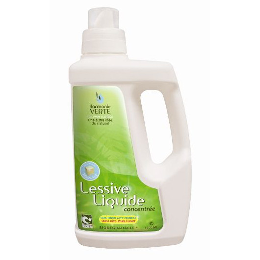 Lessive Liquide Concentrée - 1,5 L- Harmonie Verte