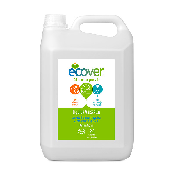 Liquide Vaisselle Citron - 5 L- Ecover