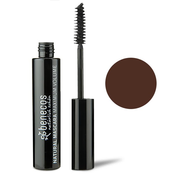 Mascara Maxi Volume Brun - 8ml- Benecos