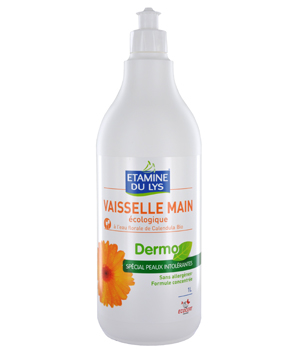 Vaisselle Mains Ecologique Dermo-1 L- Etamine du Lys